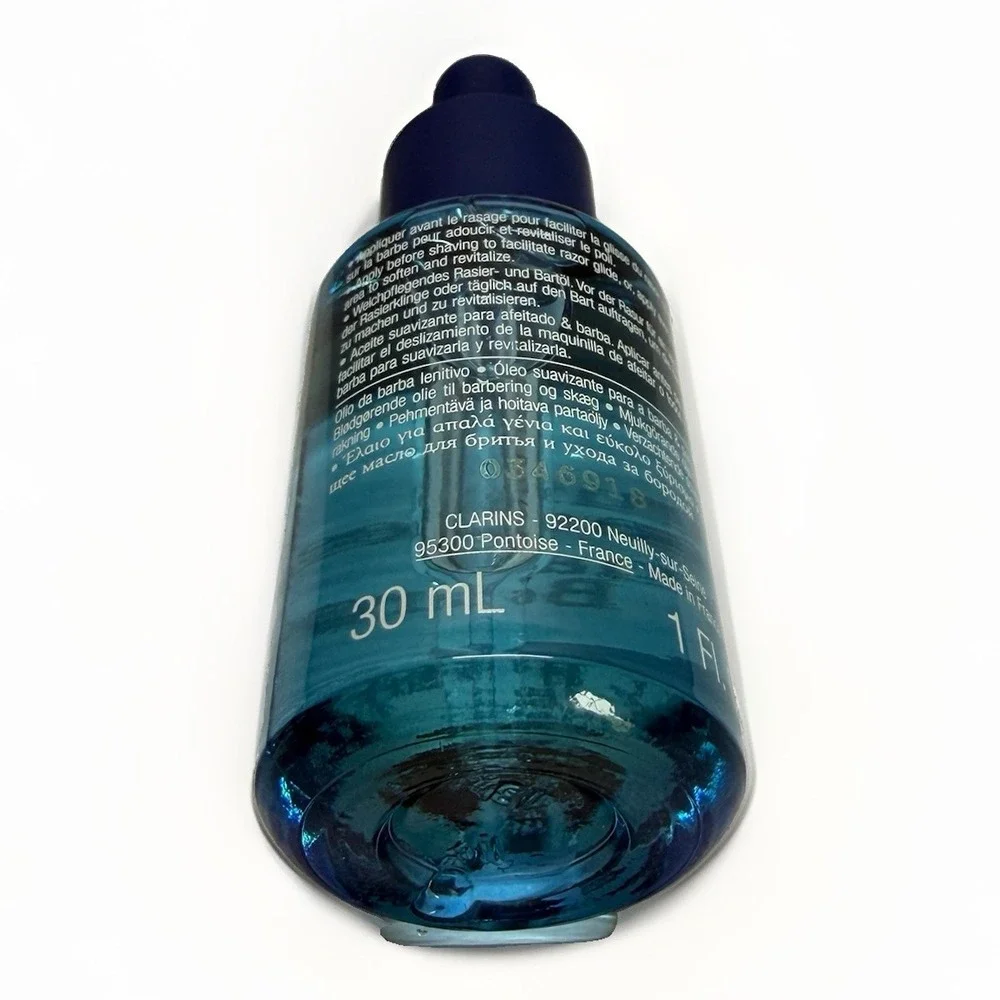 CLARINS MEN‎ SHAVE BEARD OIL SOFTENS 30 ML/1 FL.OZ.